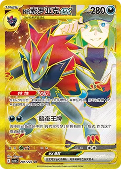 N's Zoroark ex