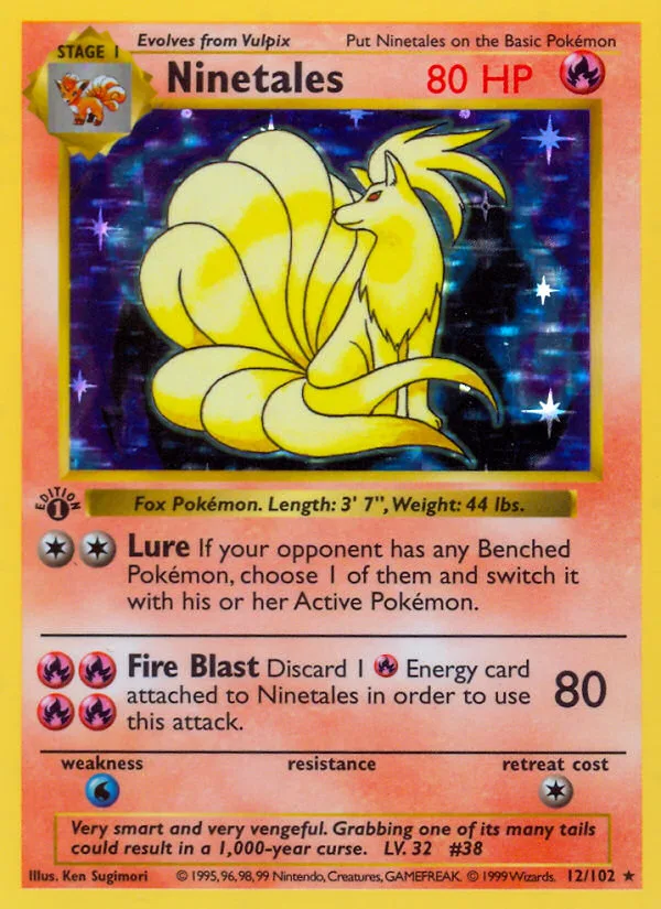 Ninetales, Base #12/102