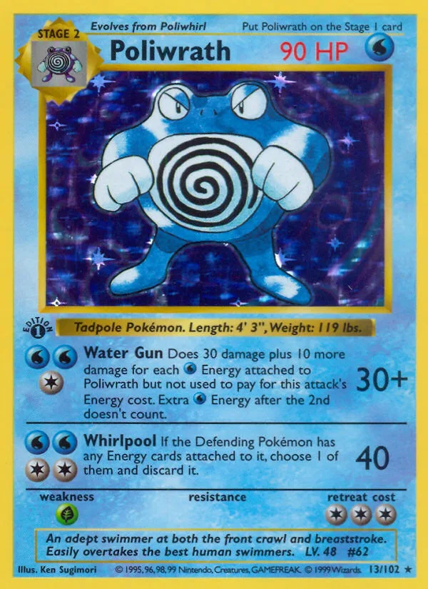 Poliwrath, Base #13/102