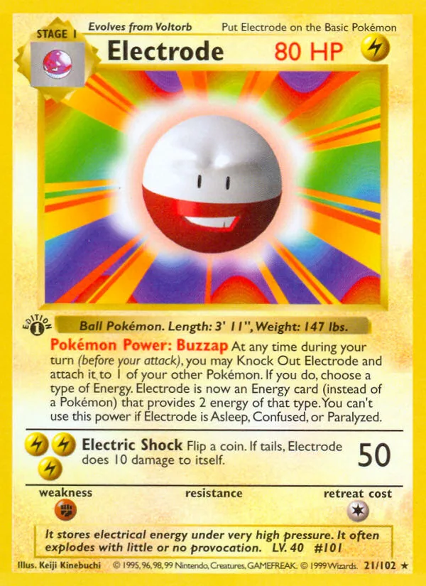 Electrode, Base #21/102