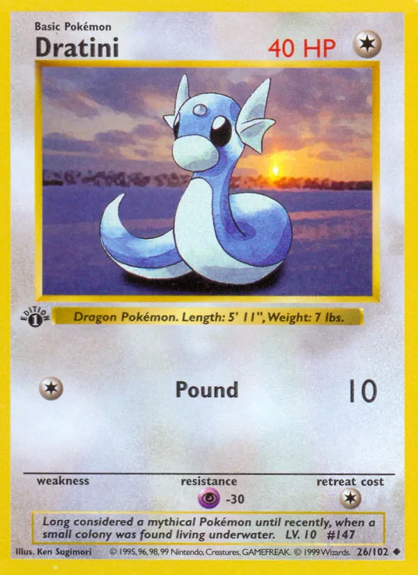 Dratini, Base #26/102