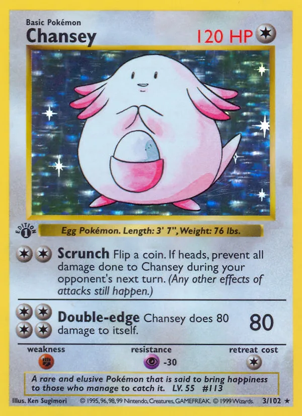Chansey, Base #3/102