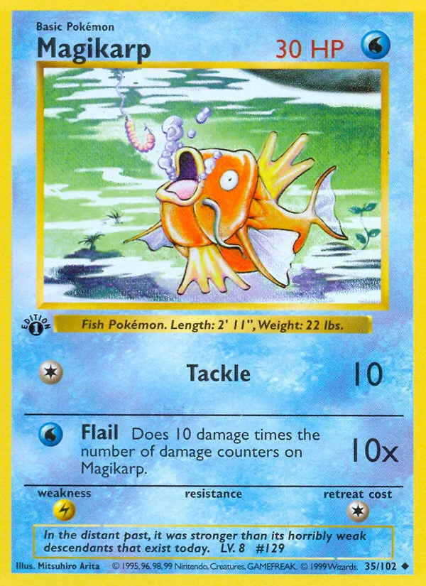 Magikarp, Base #35/102