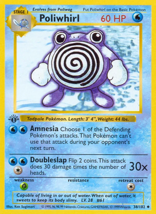 Poliwhirl, Base #38/102