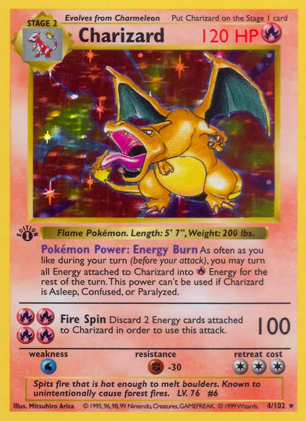 Charizard, Base #4/102