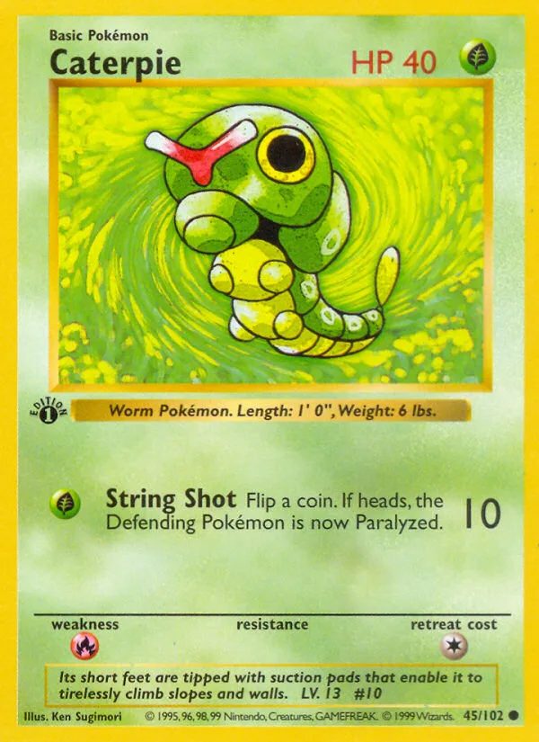 Caterpie, Base #45/102