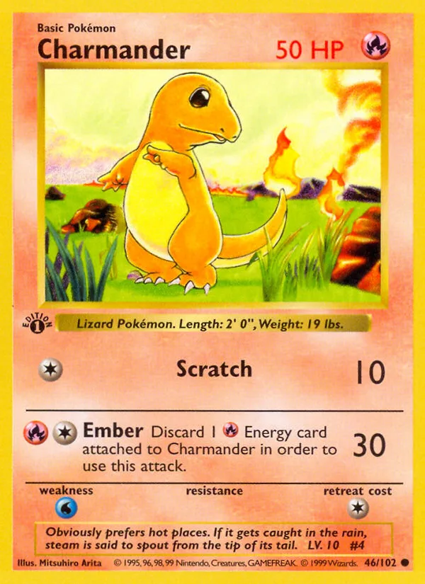 Charmander, Base #46/102