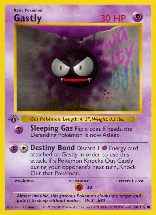 Gastly, Base #50/102