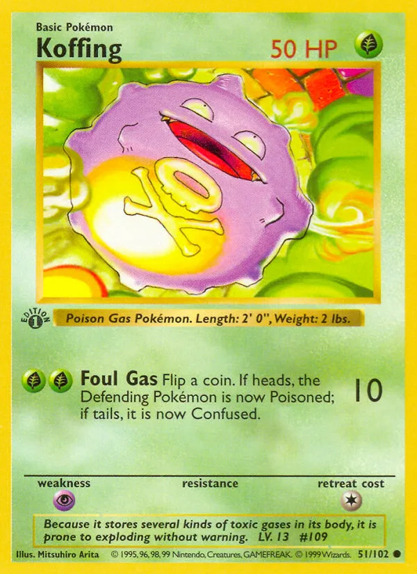 Koffing, Base #51/102