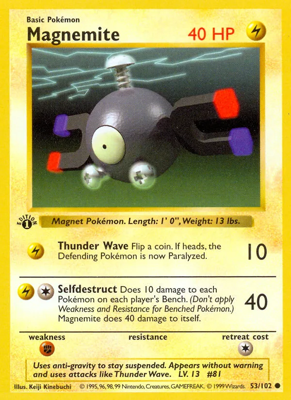 Magnemite, Base #53/102