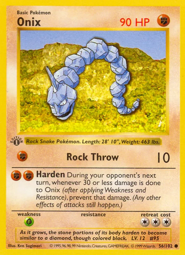 Onix, Base #56/102