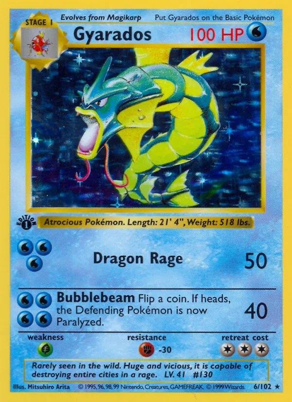 Gyarados, Base #6/102