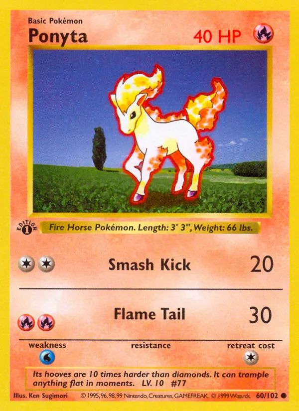 Ponyta, Base #60/102