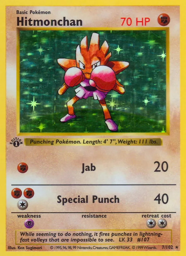 Hitmonchan, Base #7/102