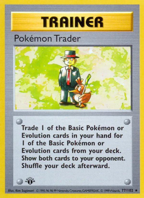 Pokémon Trader, Base #77/102