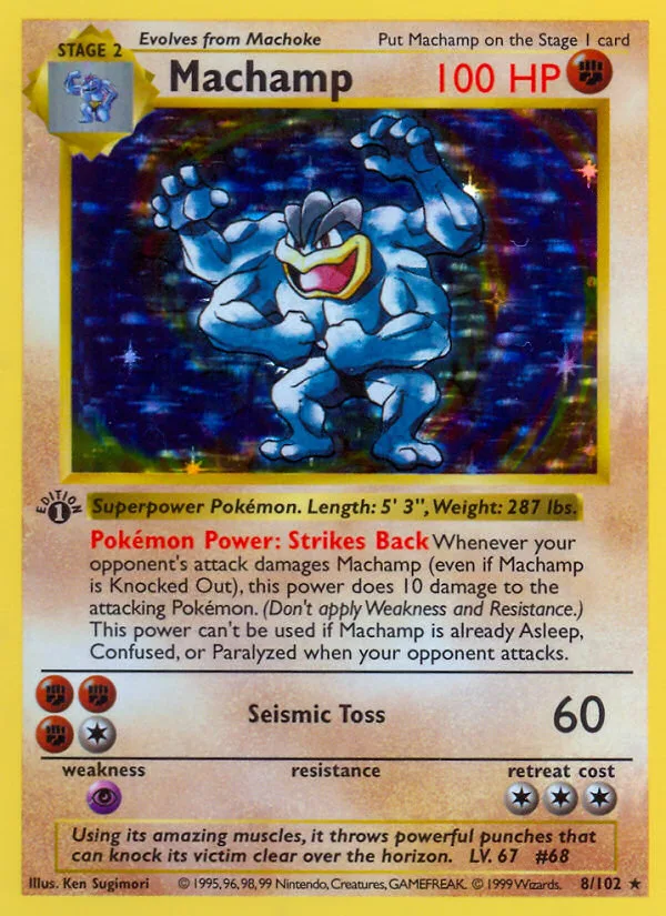 Machamp, Base #8/102