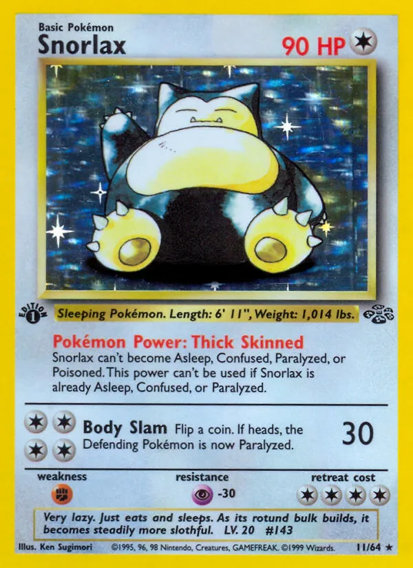 Snorlax, Jungle #11/64