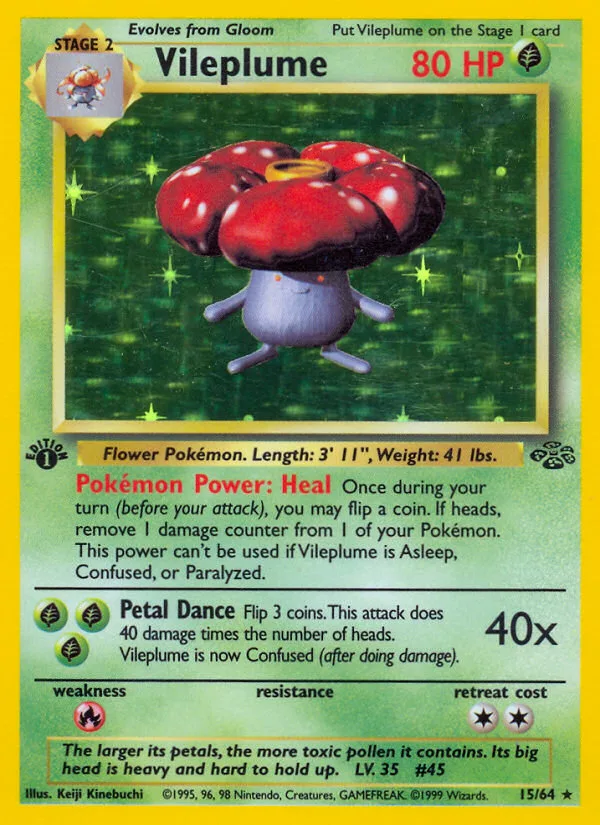 Vileplume, Jungle #15/64