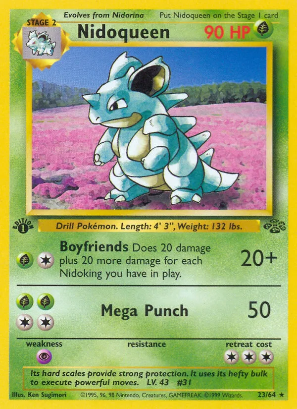 Nidoqueen, Jungle #23/64