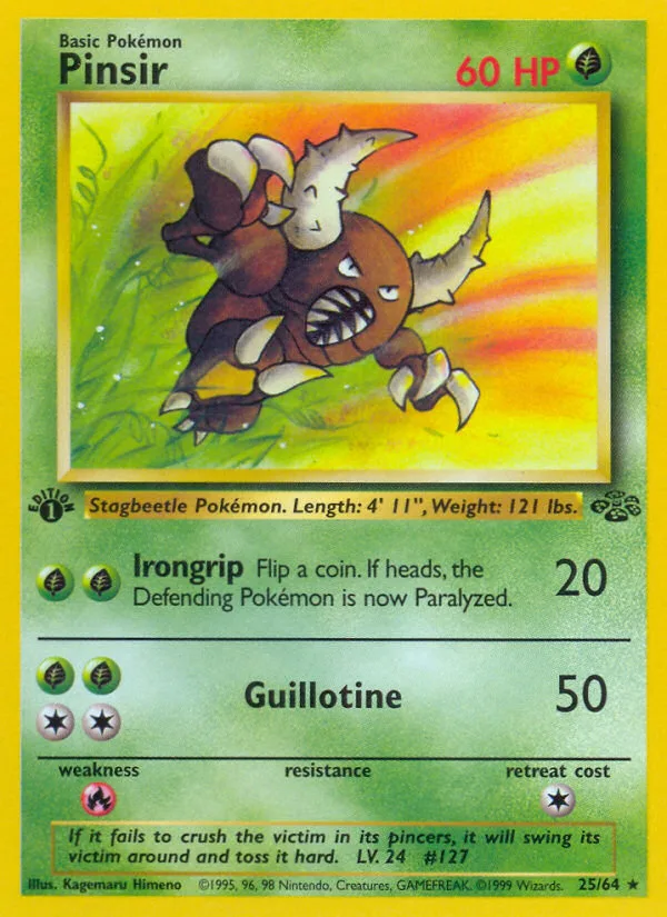 Pinsir, Jungle #25/64