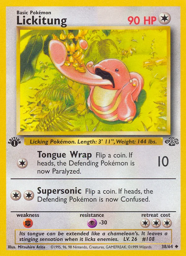Lickitung, Jungle #38/64