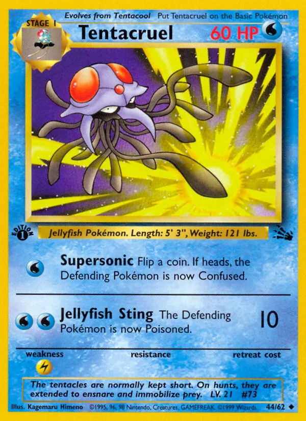 Tentacruel, Fossil #44/62