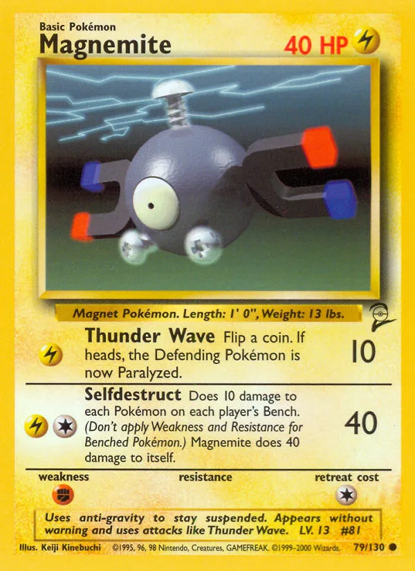Magnemite, Base Set 2 #79/130