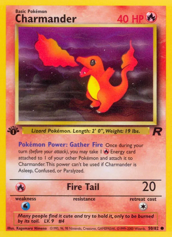 Charmander, Team Rocket #50/82