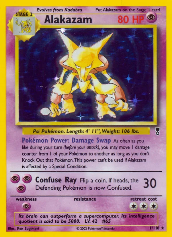 Alakazam, Legendary Collection #1/110