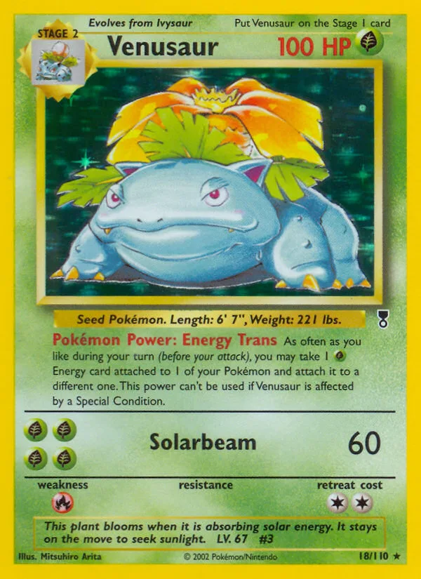 Venusaur, Legendary Collection #18/110