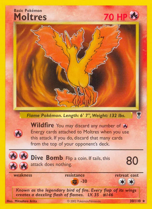 Moltres, Legendary Collection #30/110
