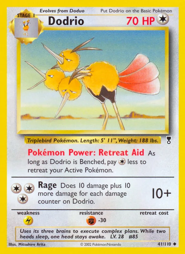 Dodrio, Legendary Collection #41/110