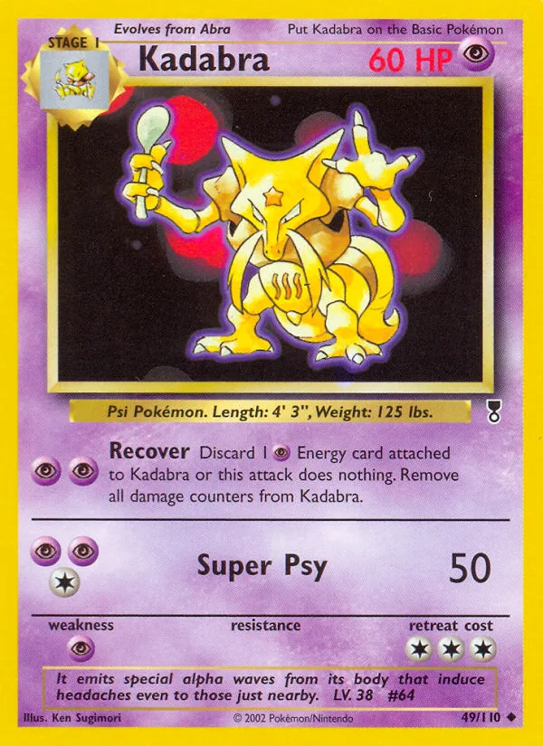 Kadabra, Legendary Collection #49/110