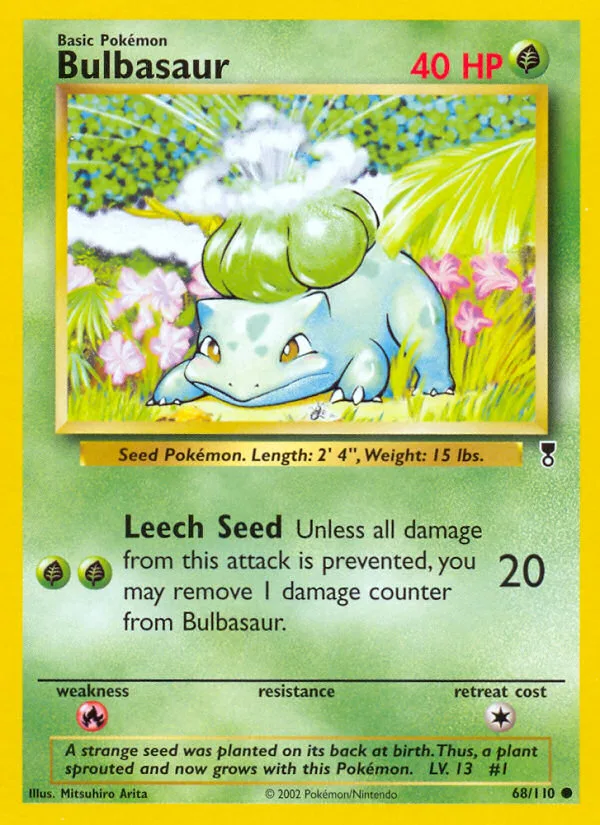 Bulbasaur, Legendary Collection #68/110