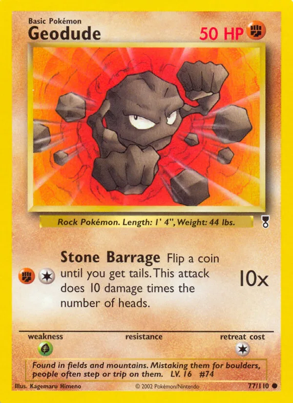 Geodude, Legendary Collection #77/110