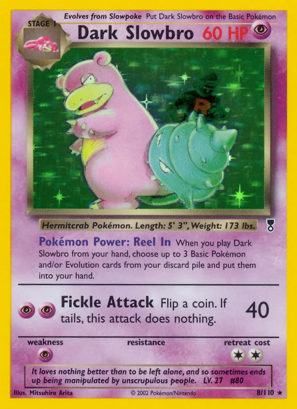 Dark Slowbro, Legendary Collection #8/110