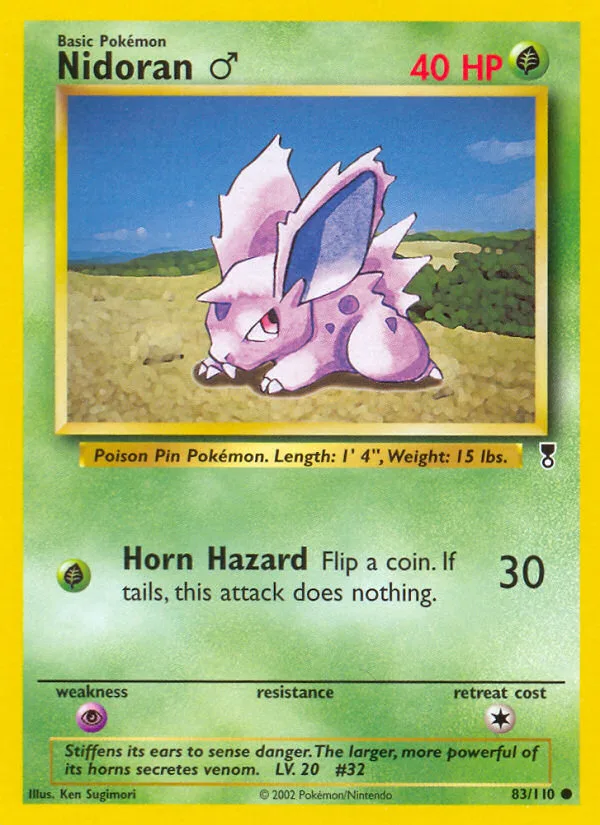 Nidoran ♂, Legendary Collection #83/110