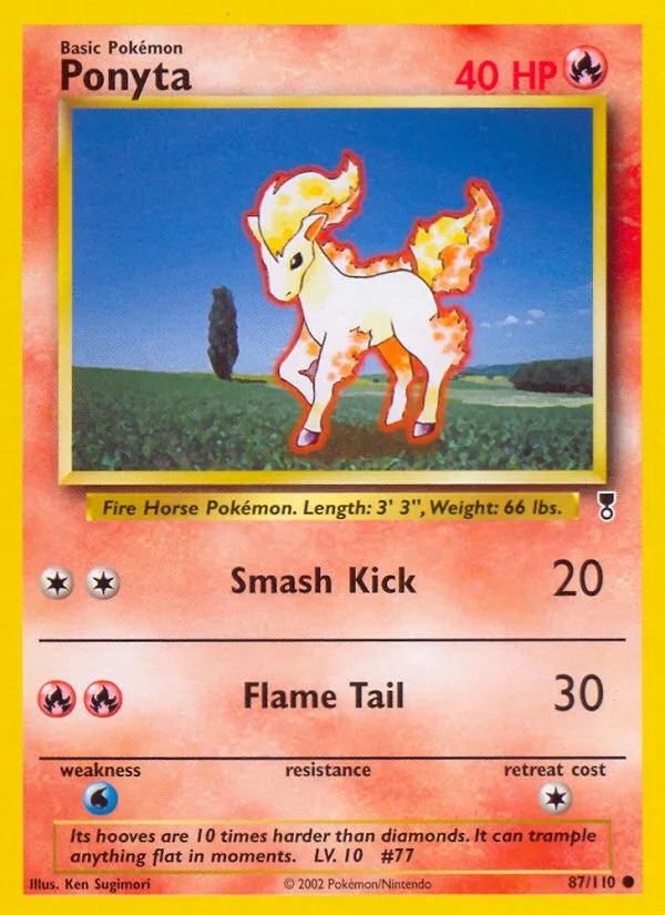 Ponyta, Legendary Collection #87/110
