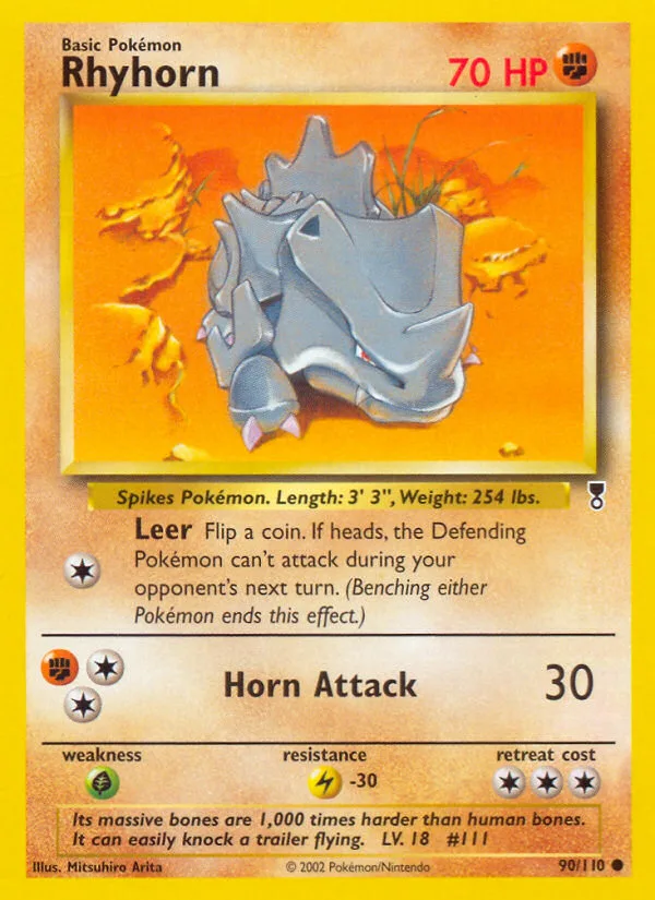 Rhyhorn, Legendary Collection #90/110