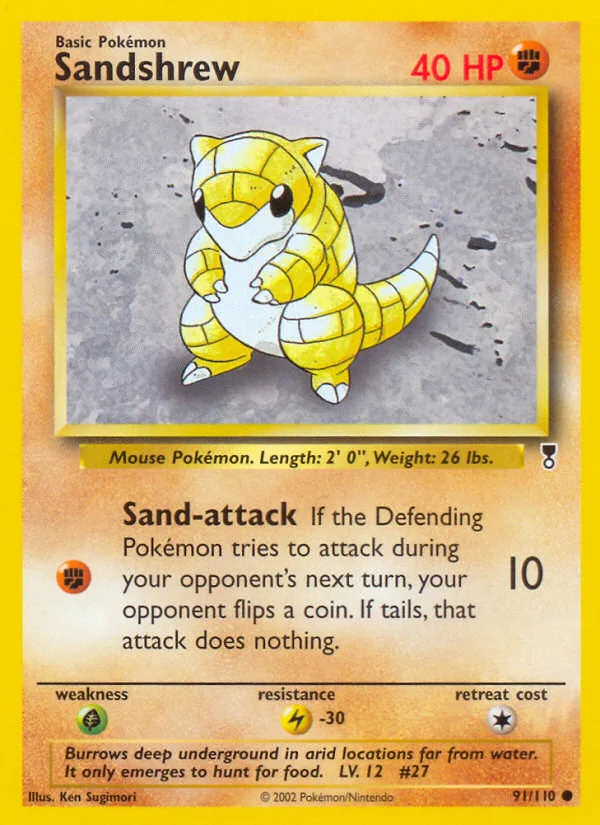 Sandshrew, Legendary Collection #91/110