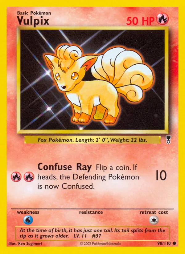 Vulpix, Legendary Collection #98/110