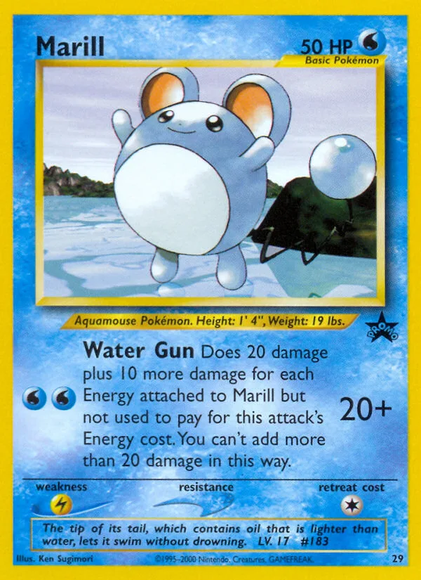 Marill, Wizards Black Star Promos #29