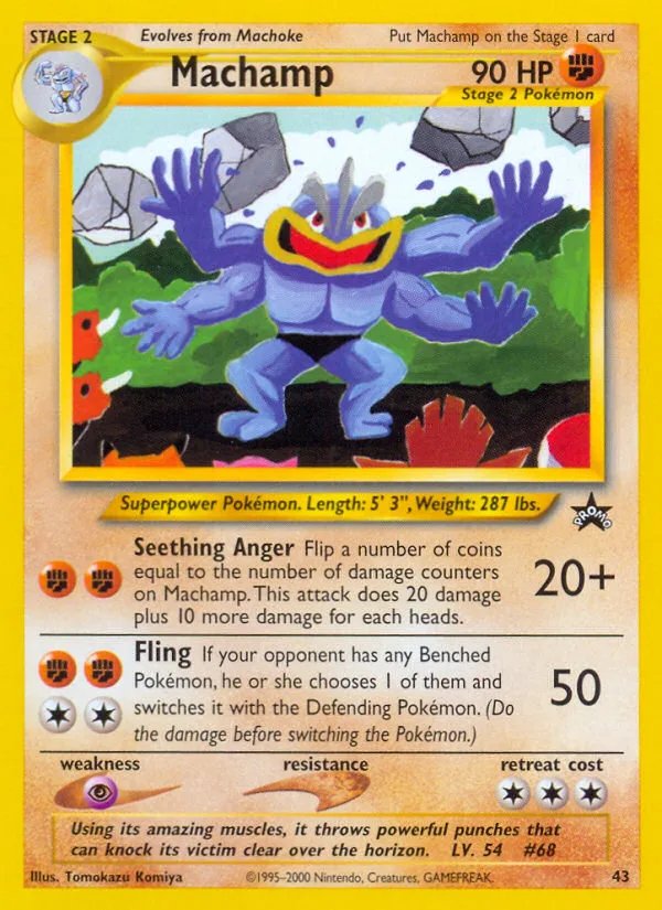 Machamp, Wizards Black Star Promos #43