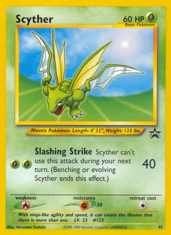 Scyther, Wizards Black Star Promos #45