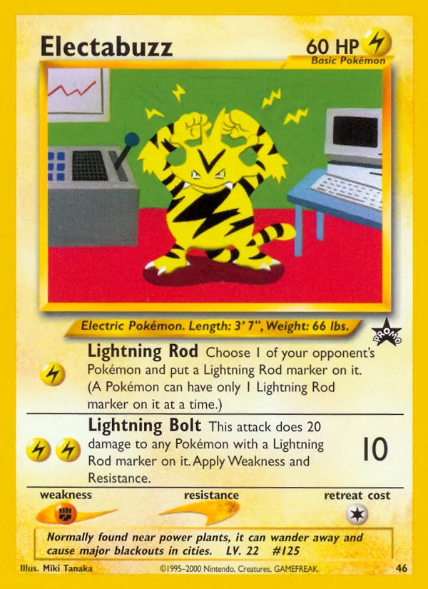 Electabuzz, Wizards Black Star Promos #46