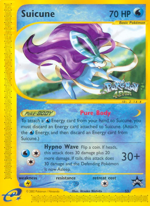 Suicune, Wizards Black Star Promos #53