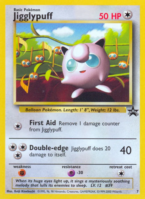 Jigglypuff, Wizards Black Star Promos #7