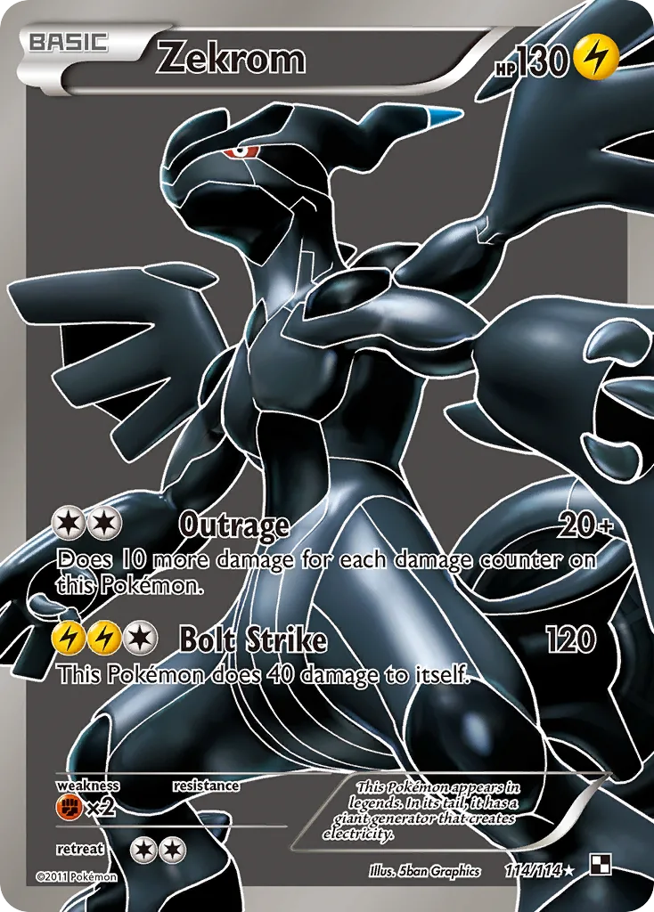 Zekrom, Black & White #114/114