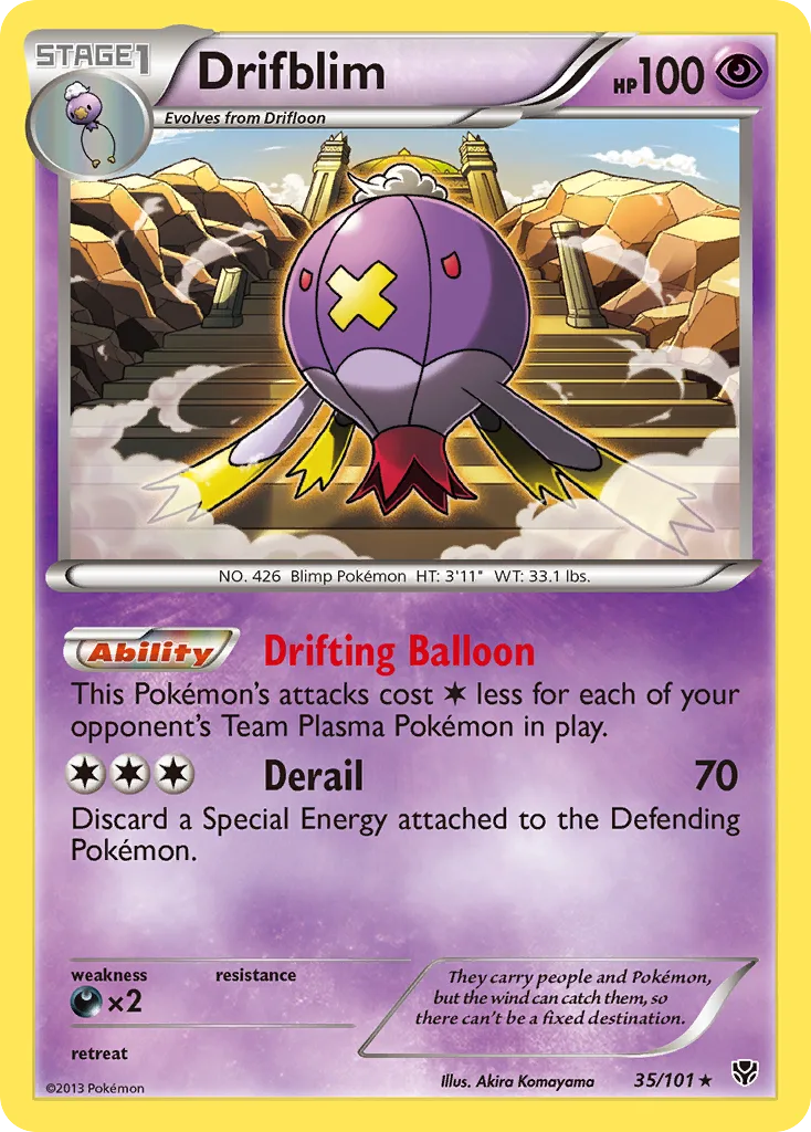 Drifblim, Plasma Blast #35/101