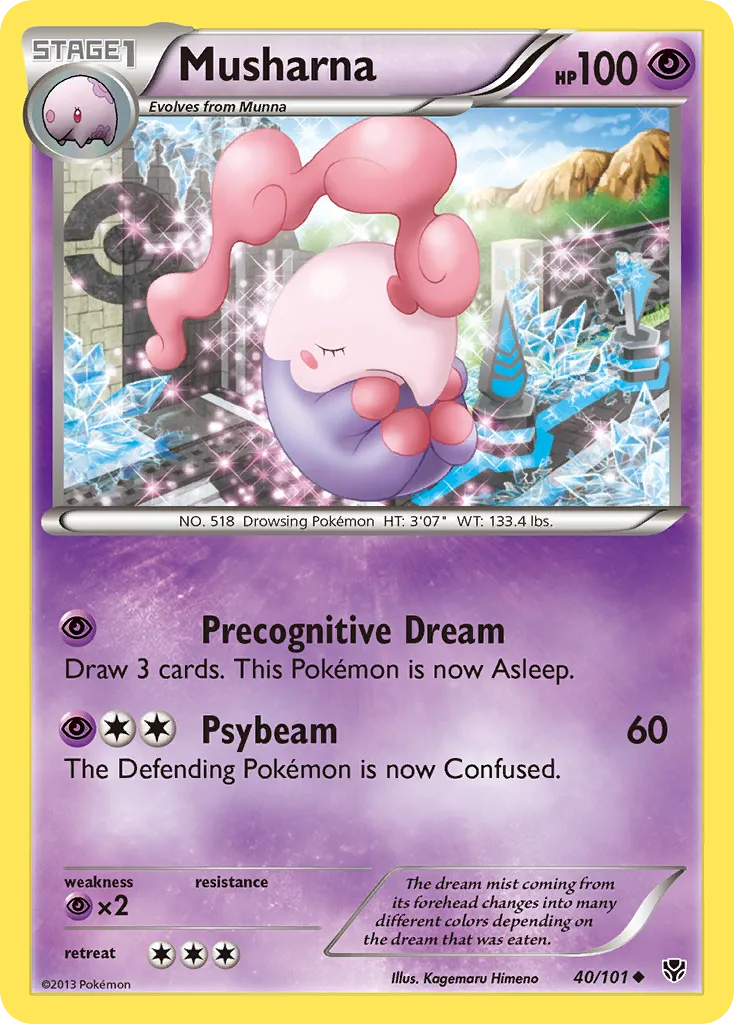 Musharna, Plasma Blast #40/101
